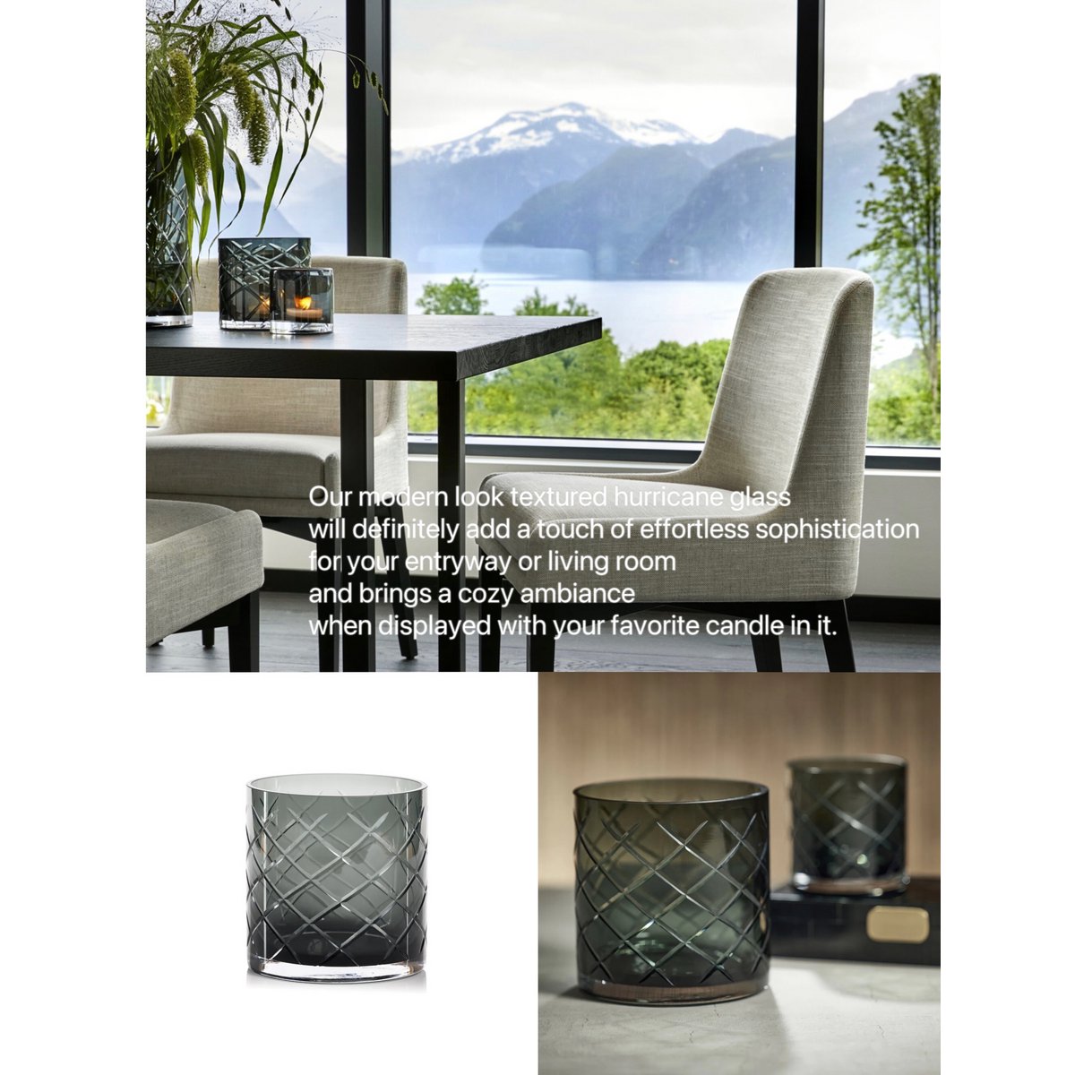 Hurricane Kristallen Lamp Wind Licht Klein Blauw(cc2101-80crystal-small)