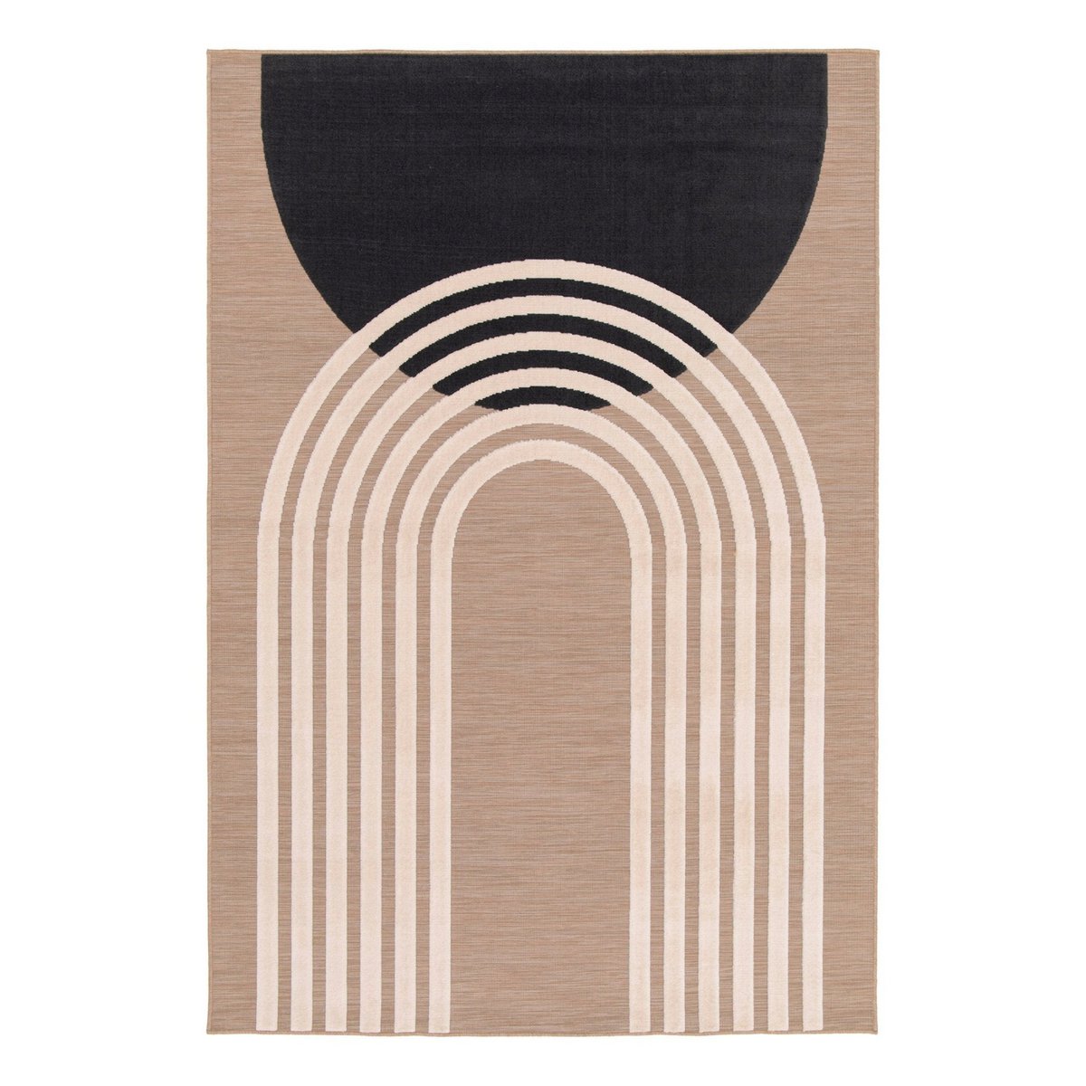 Buiten interieur tapijt met stralend verlichtingseffect