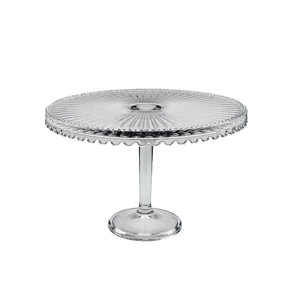 GLAS -ALENDERE TART DISH GROOT MODEL 32X32X21CM