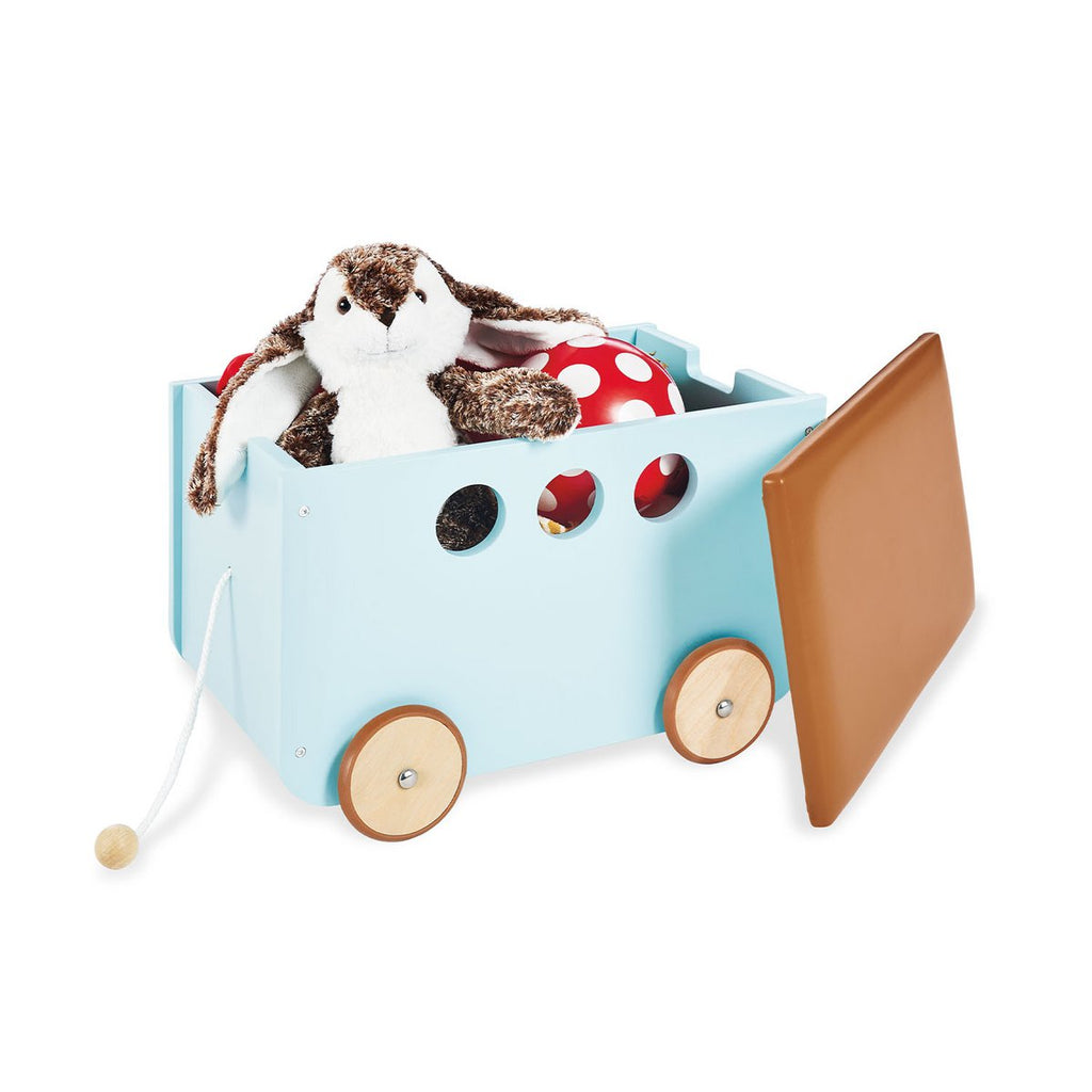 Speelgoedkist op wielen "Jim", mint