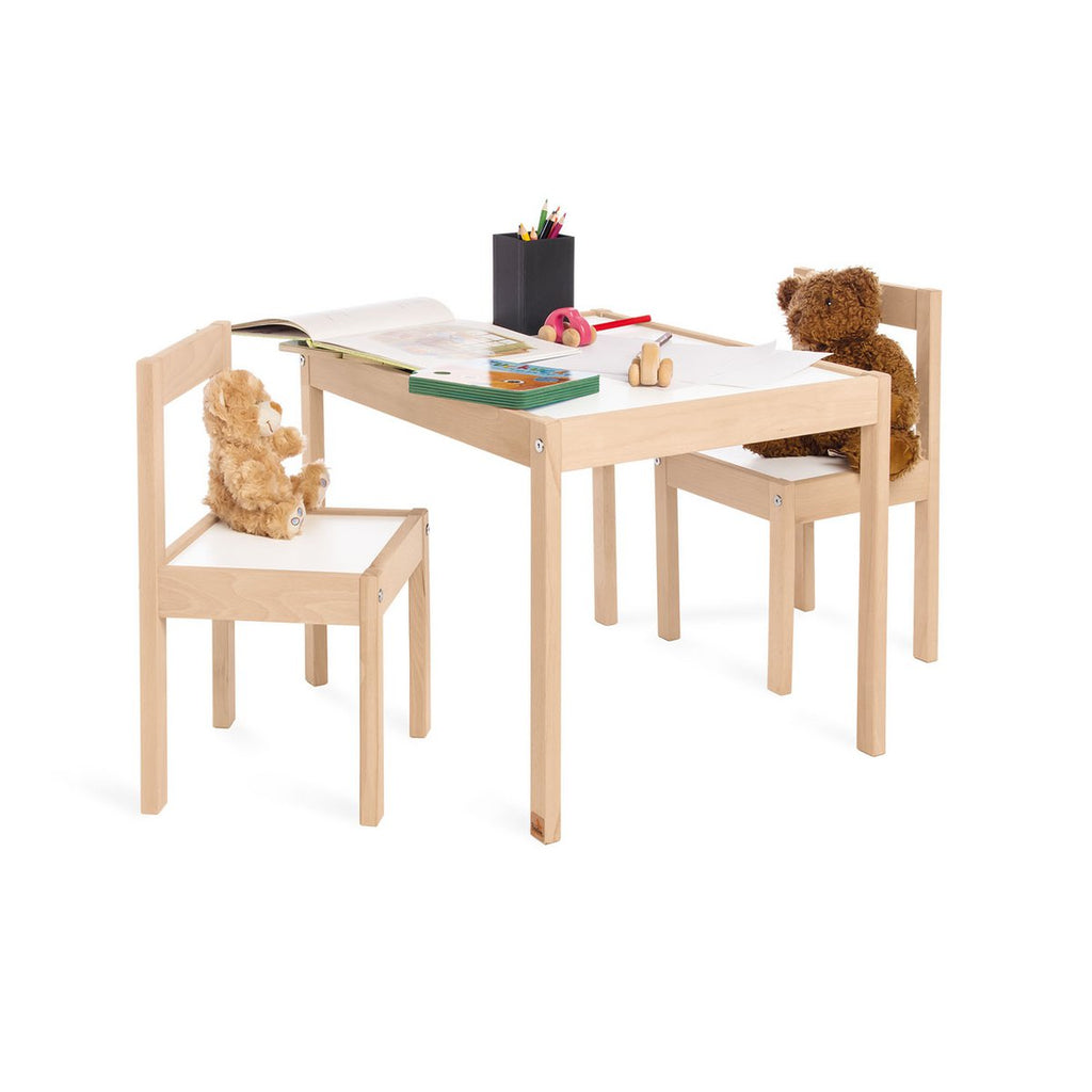 Kinderen tafel en stoel set "olaf", 3 delen