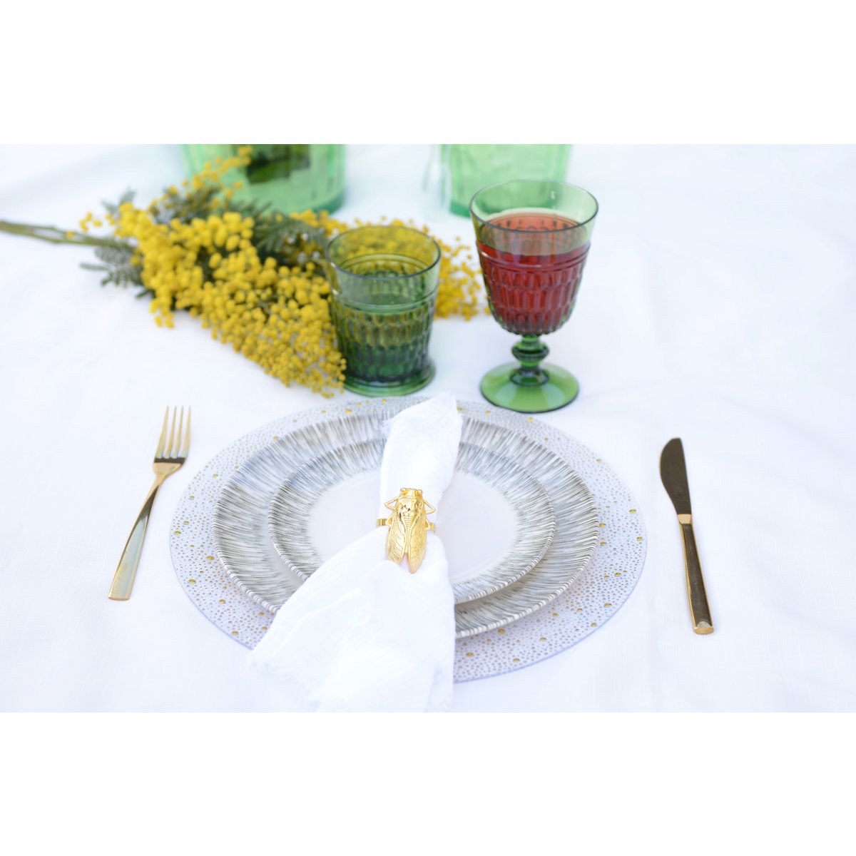 20 cm kaki dessertplaat