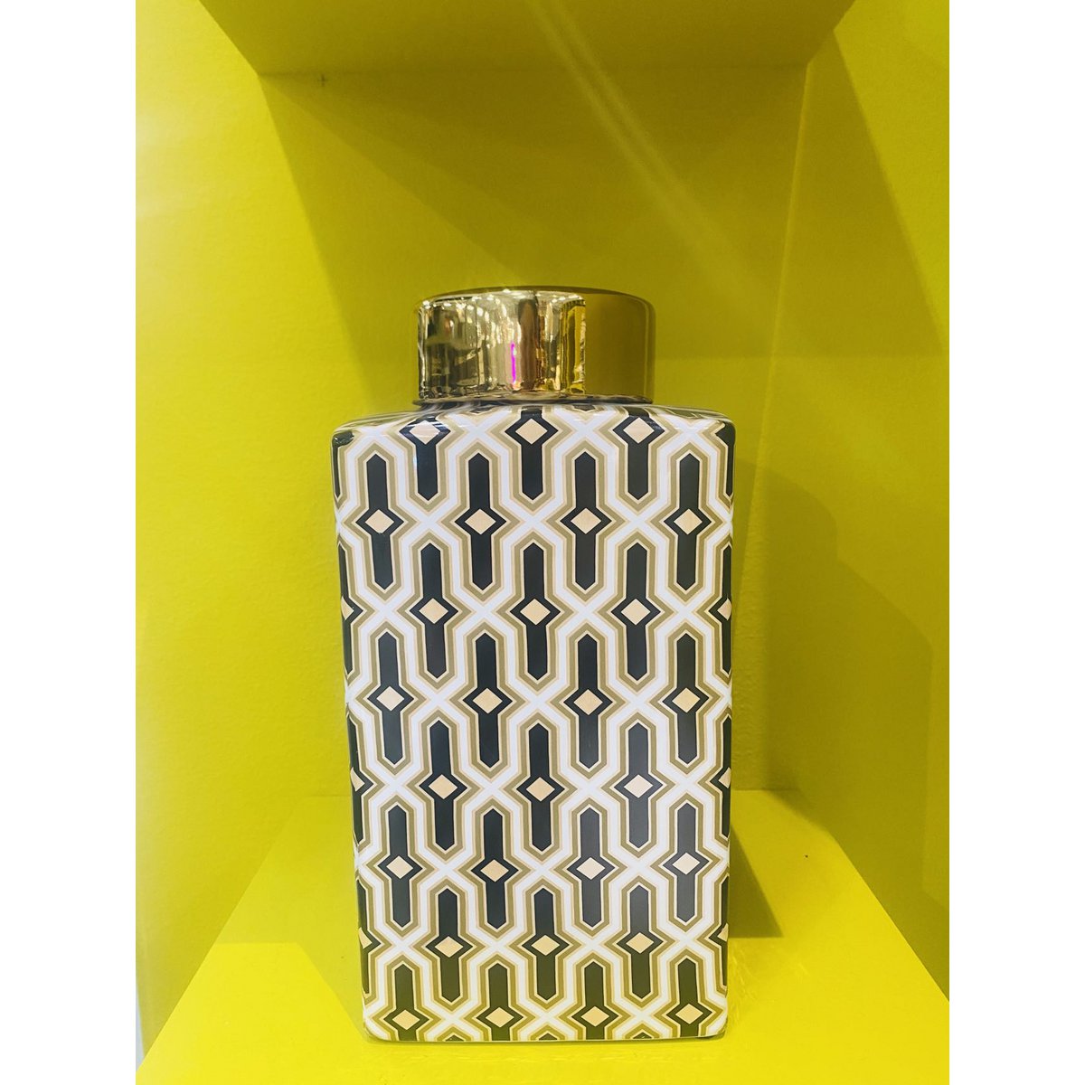 Zwart Gouden Pot (groot formaat)