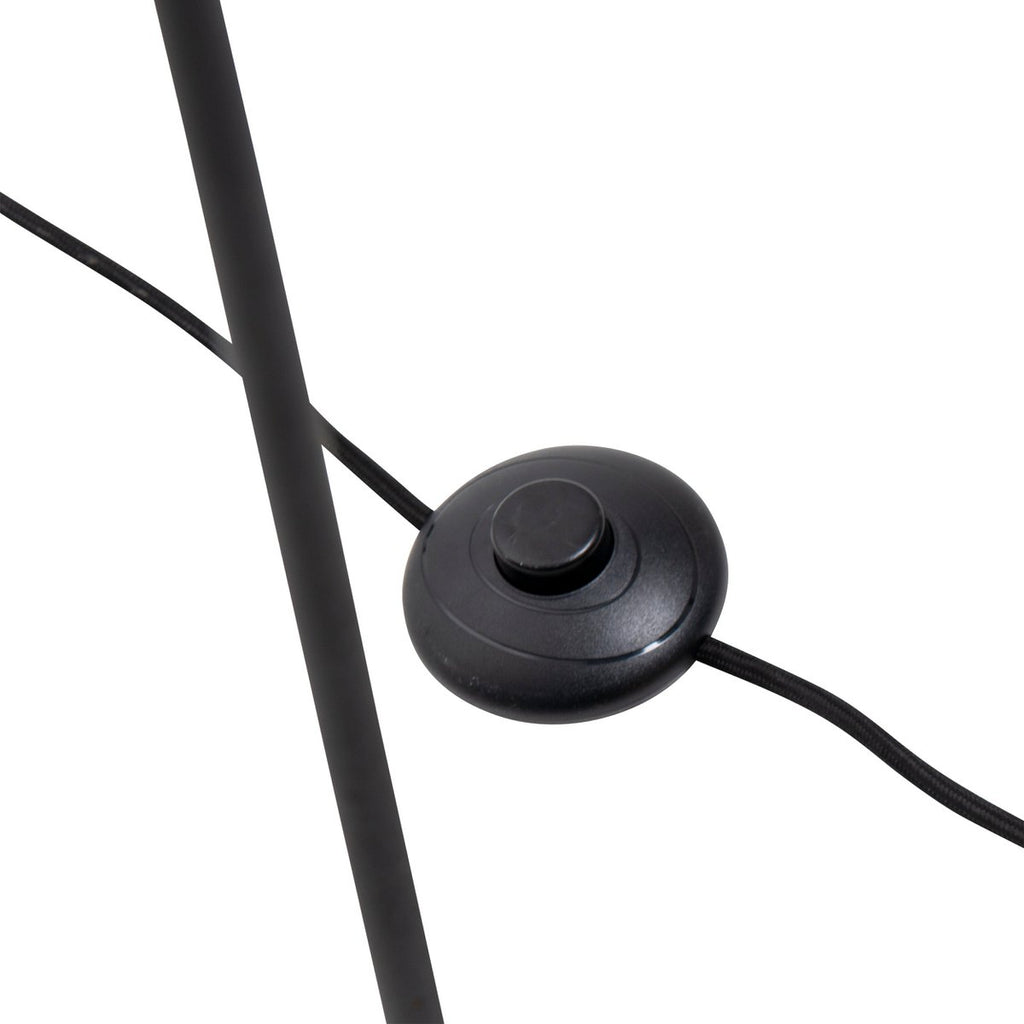 Liv · Messing vloerlamp — zwart