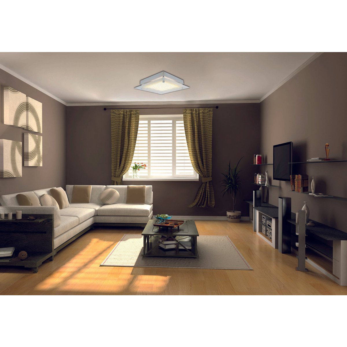 Liv · Metalen plafondlamp