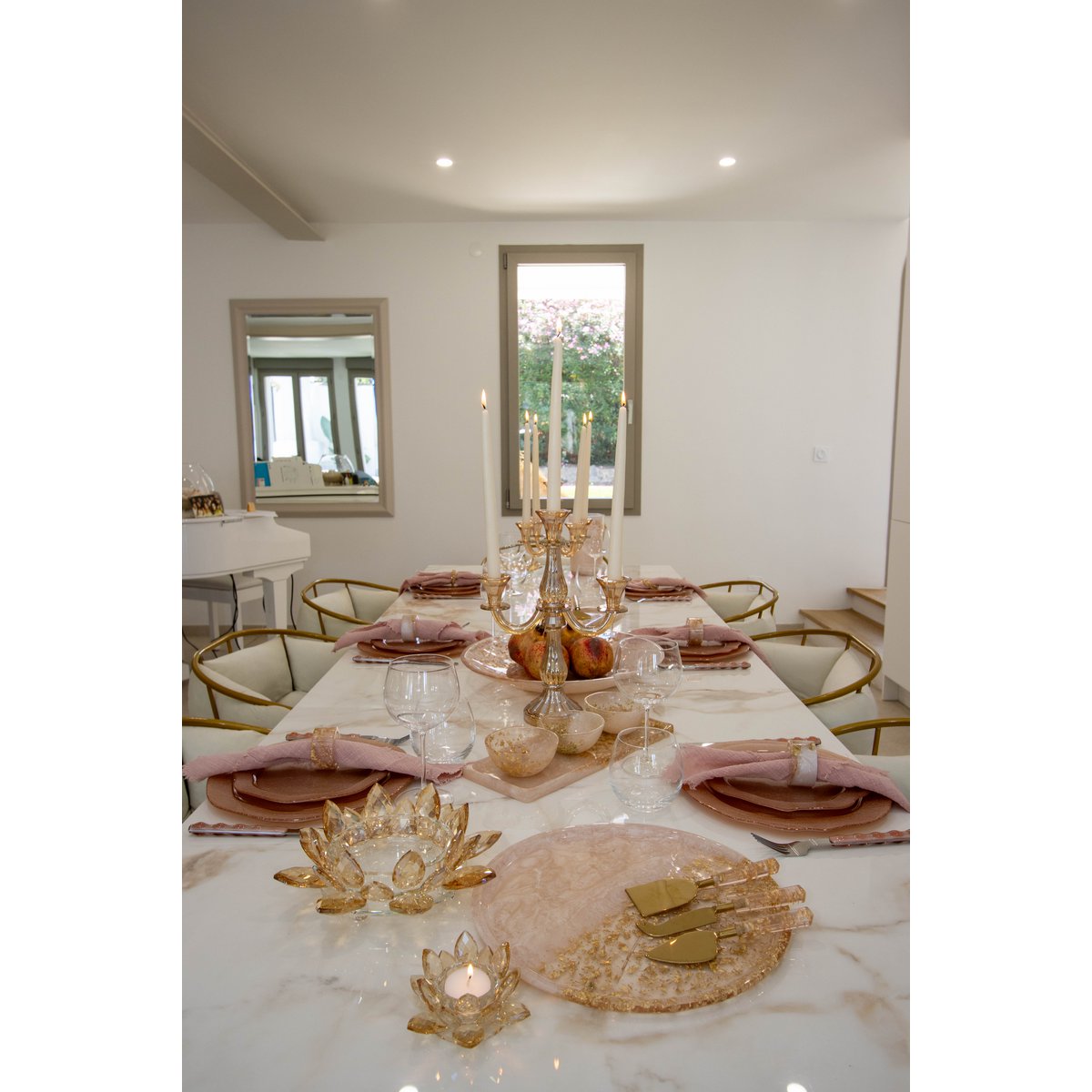 Hars pailletten rond glitterlade 30x30x1.5 cm