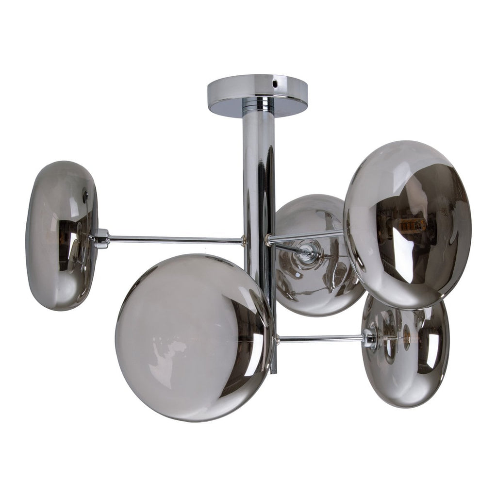 Plafondlamp "Orion" Smoky, Ø Caug.