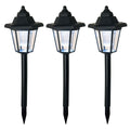 3 Set LED LED Solar-Eerspieß/Wall Light 2-in-1