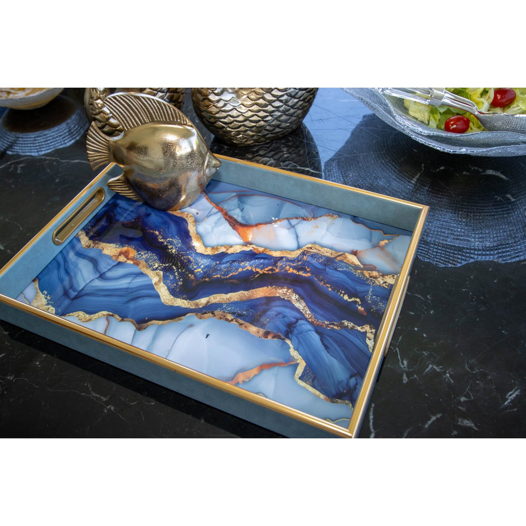 H15cm gouden decoratieve vis