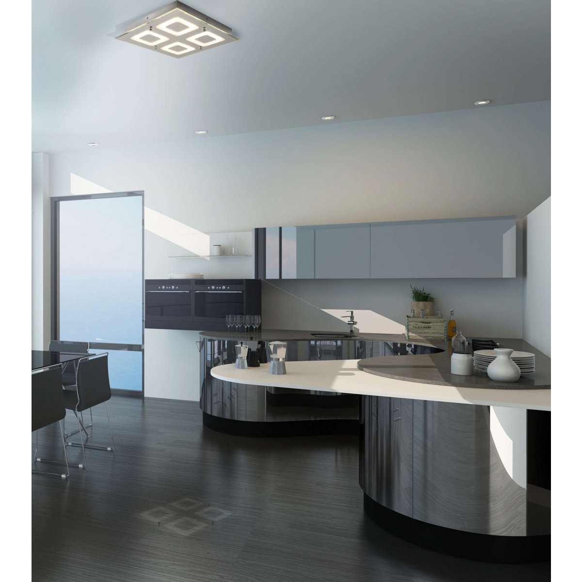 Liv · Houten plafondlamp