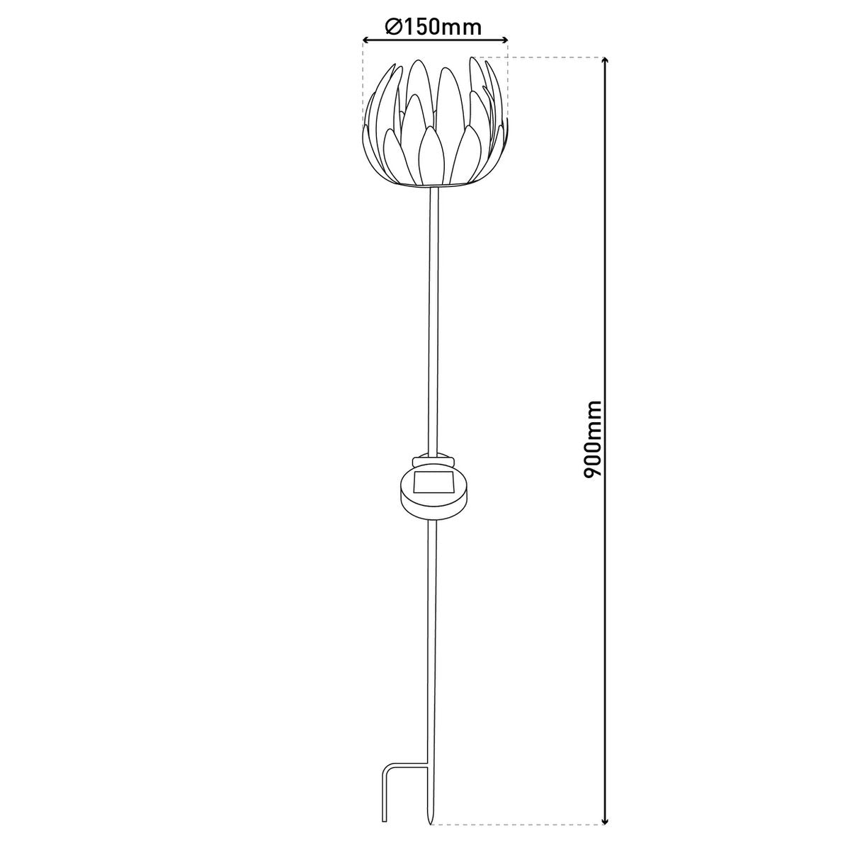 Liv · Messing buitenlamp