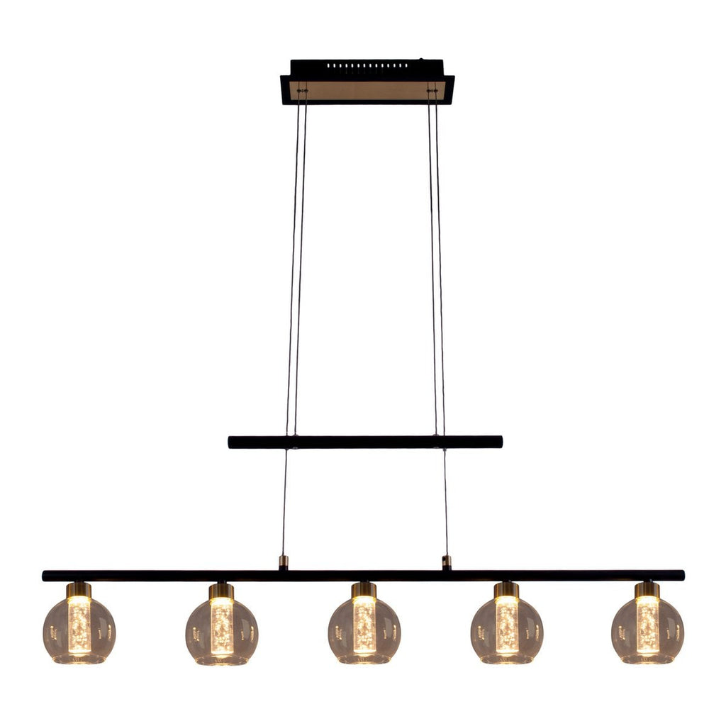 Liv · Messing hanglamp — zwart