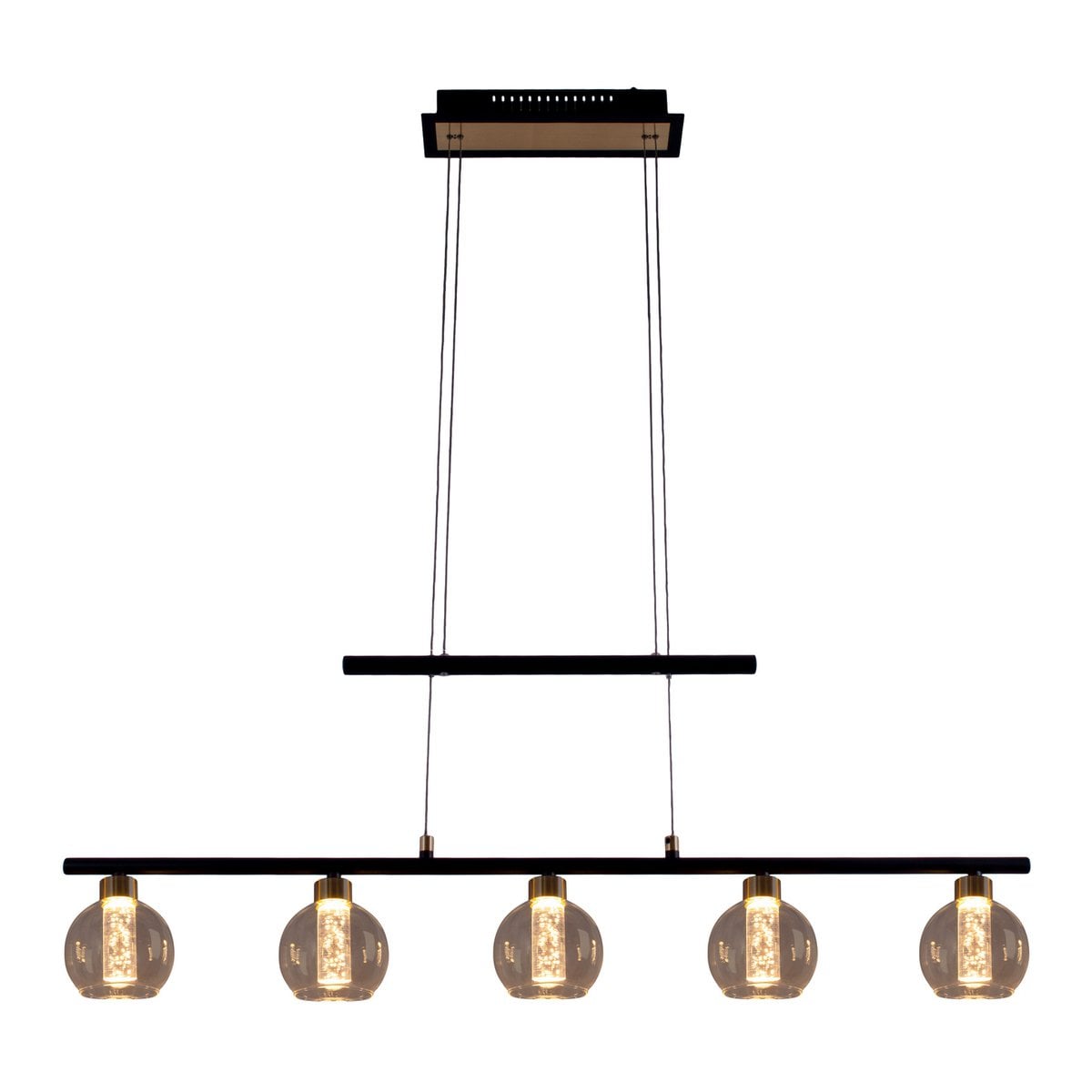 Liv · Messing hanglamp — zwart