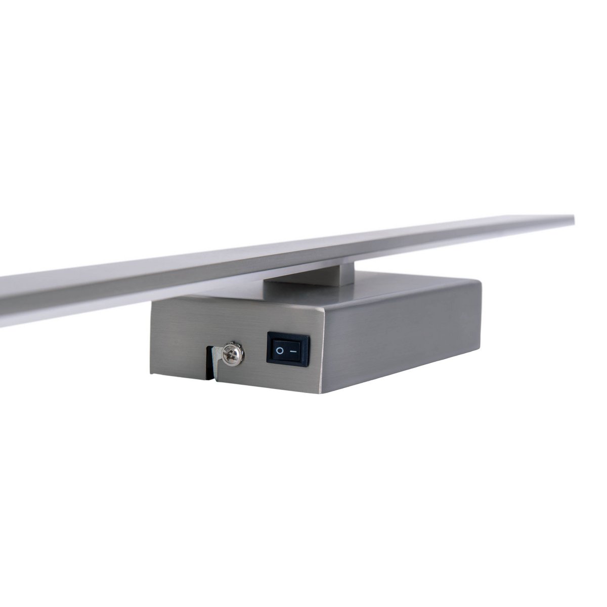 LED -wandlamp "Trevor" Nikkel mat