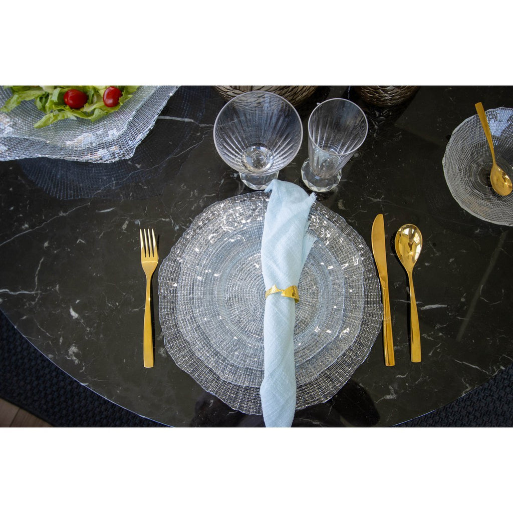 Wijnglazen met diamantvoet - veel van 4