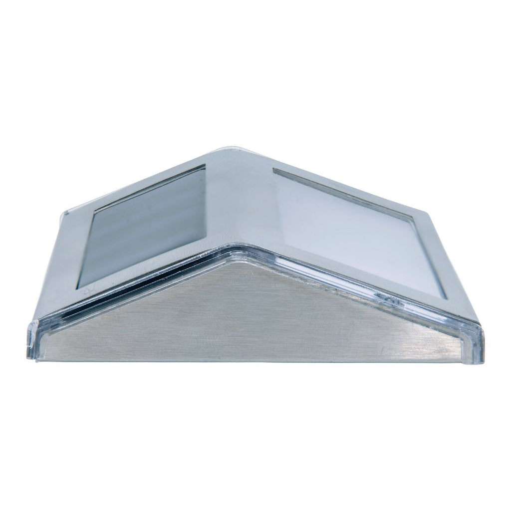 4 Set LED LED Solar Outer Light, voor buiten, wandlamp-metaal en plastic in stalen blank, met geïntegreerde LED