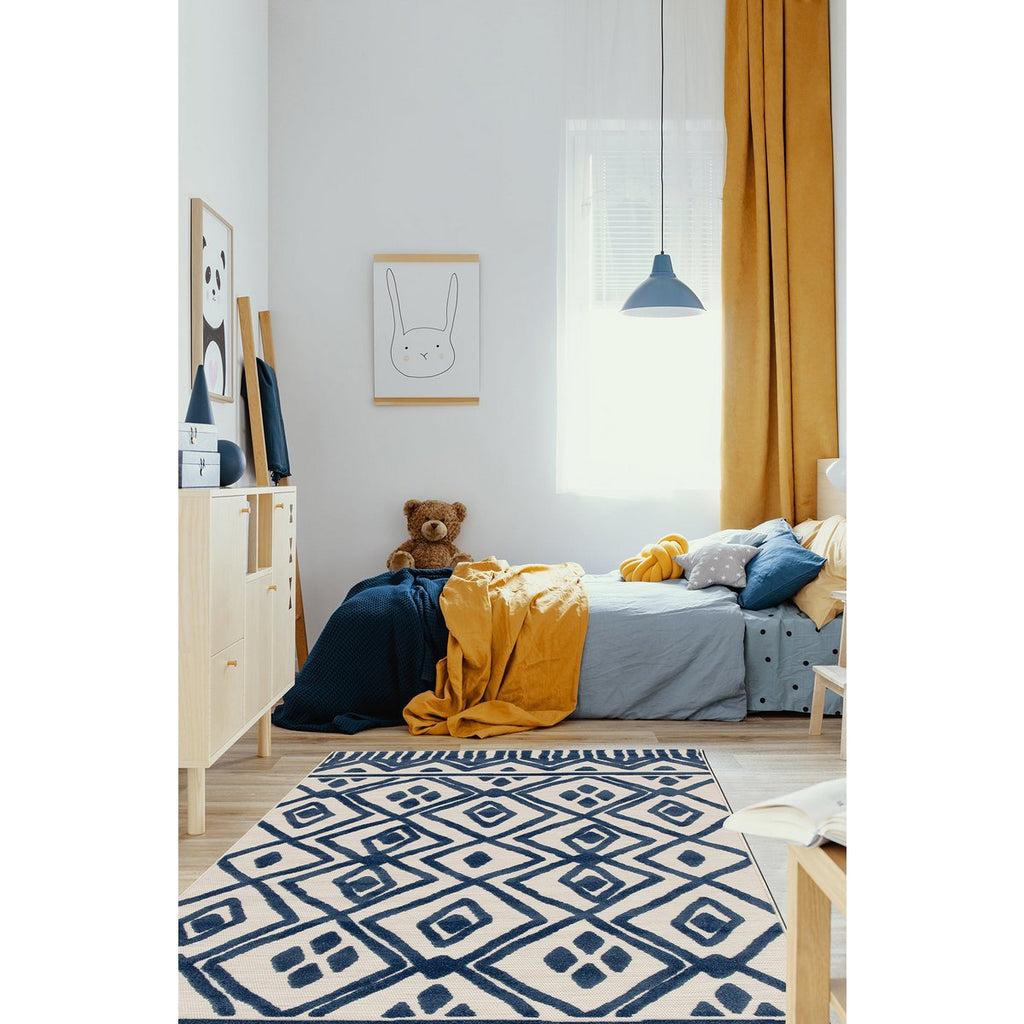 Etnische patronen met samba gesneden effect