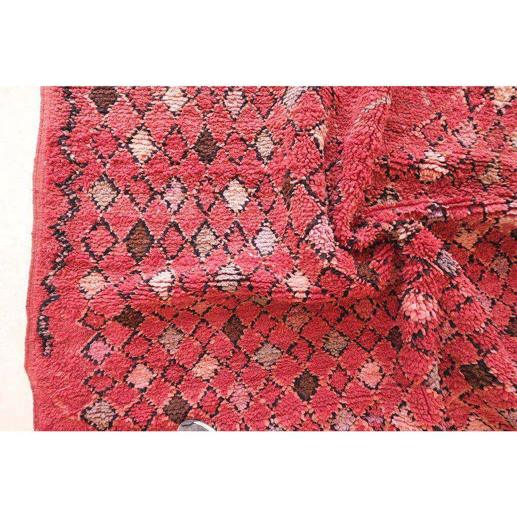 Berber vintage wollen tapijt 192 x 366 cm