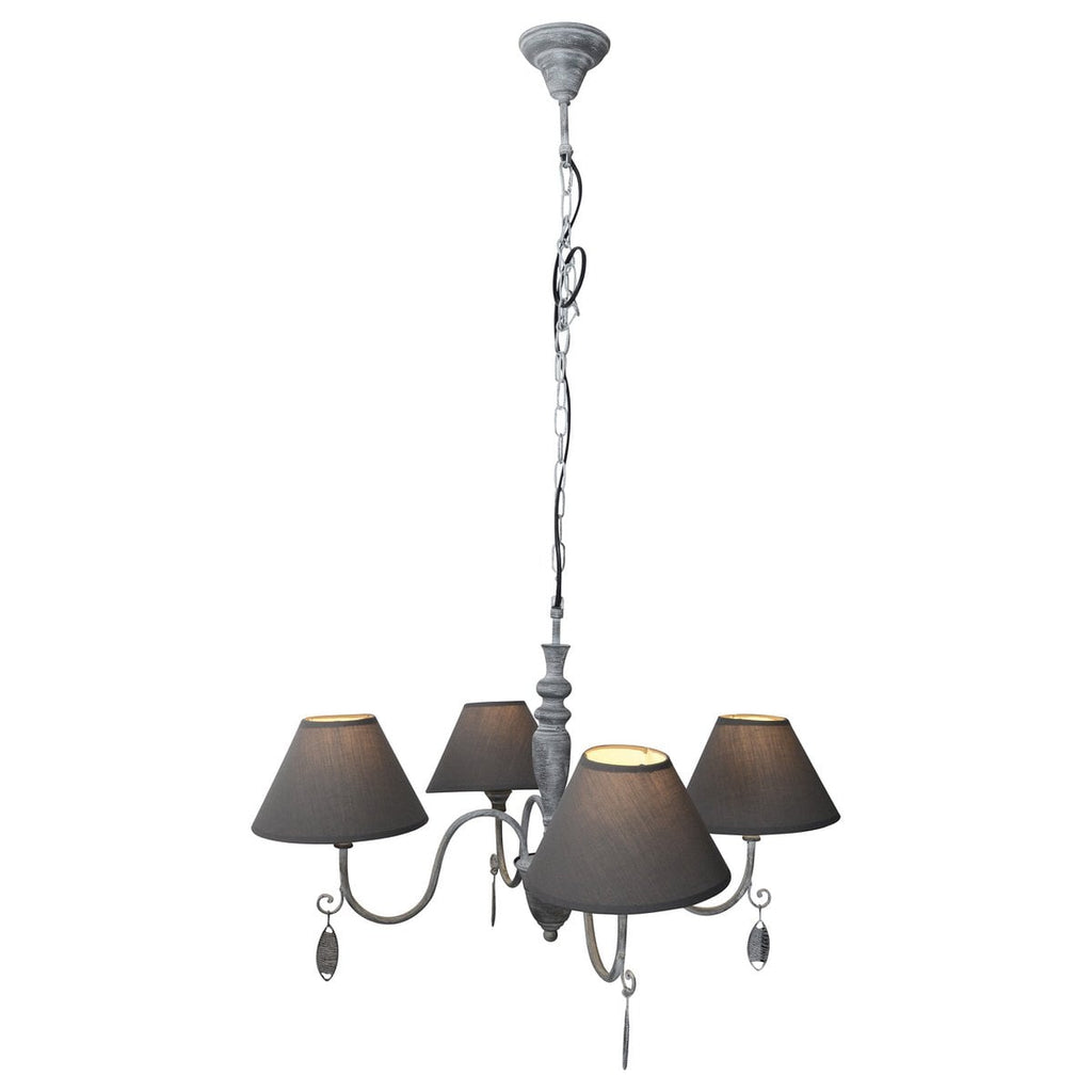 Liv · Textielen plafondlamp — zwart