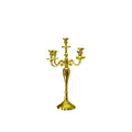 60 cm 5 Golden Light Candle Holder