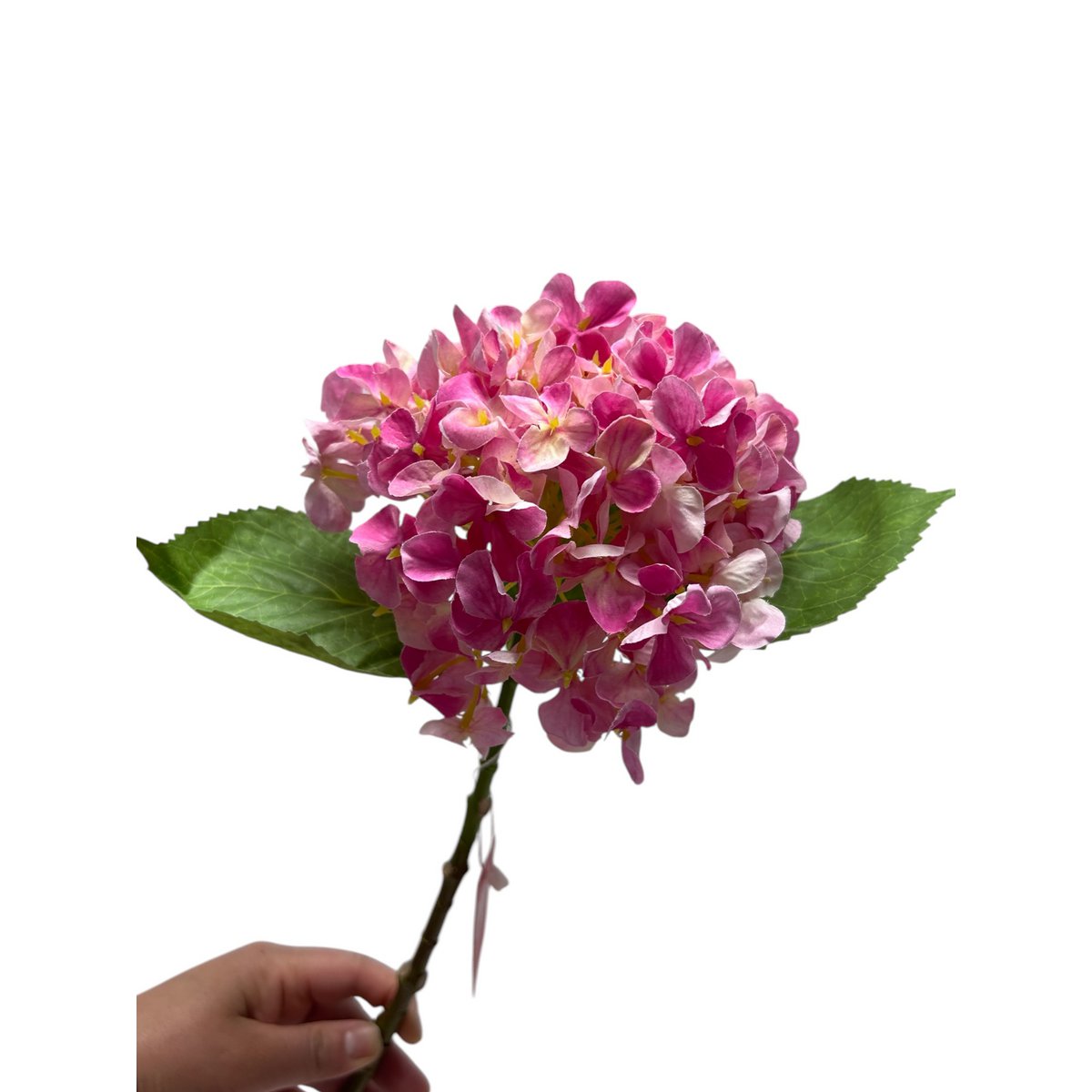 Artificial flowers Hydrangea Macrophylla Pink | Zijden kunstbloem | Lengte 50 1pcs