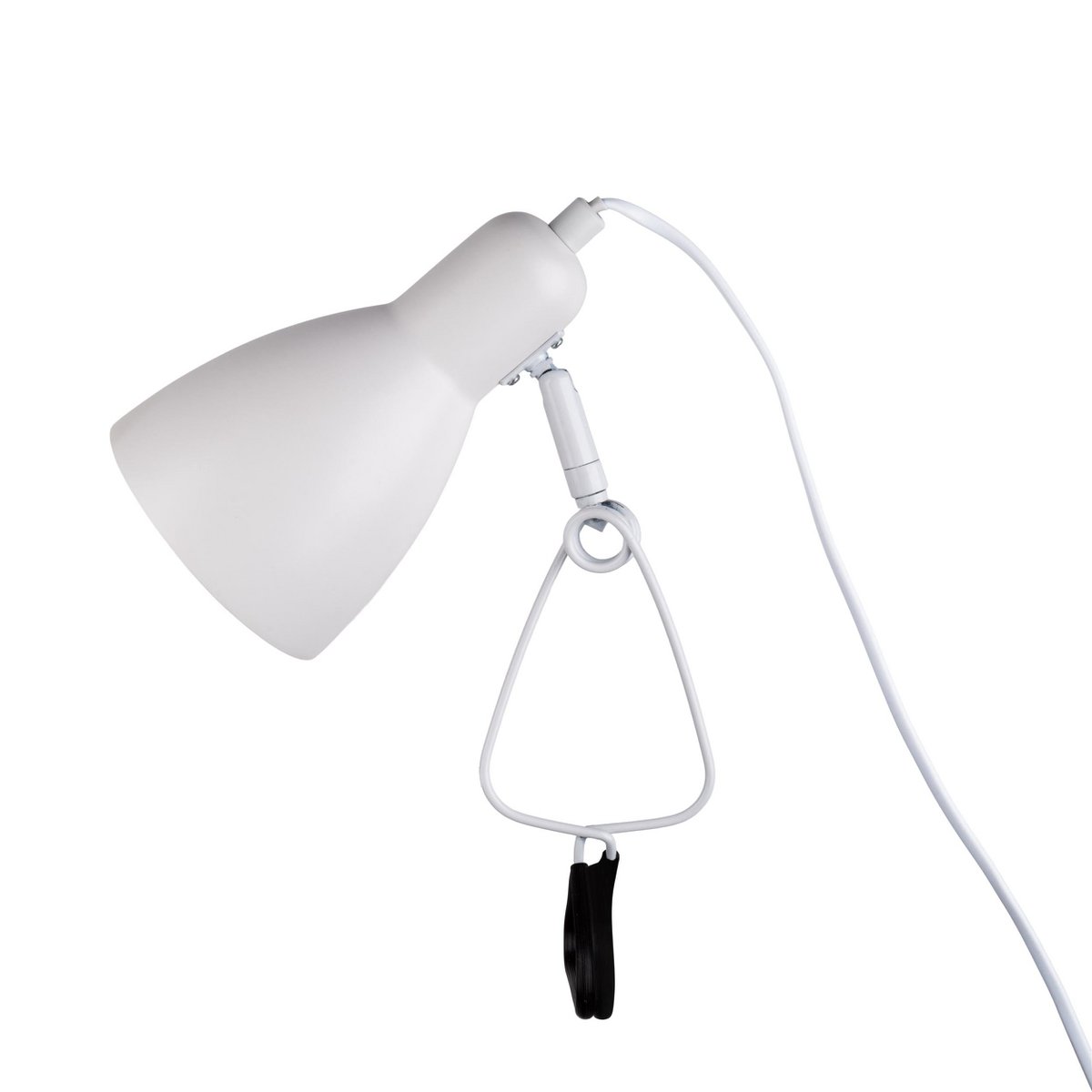 Liv · LED-klemtafellamp — 28cm wit