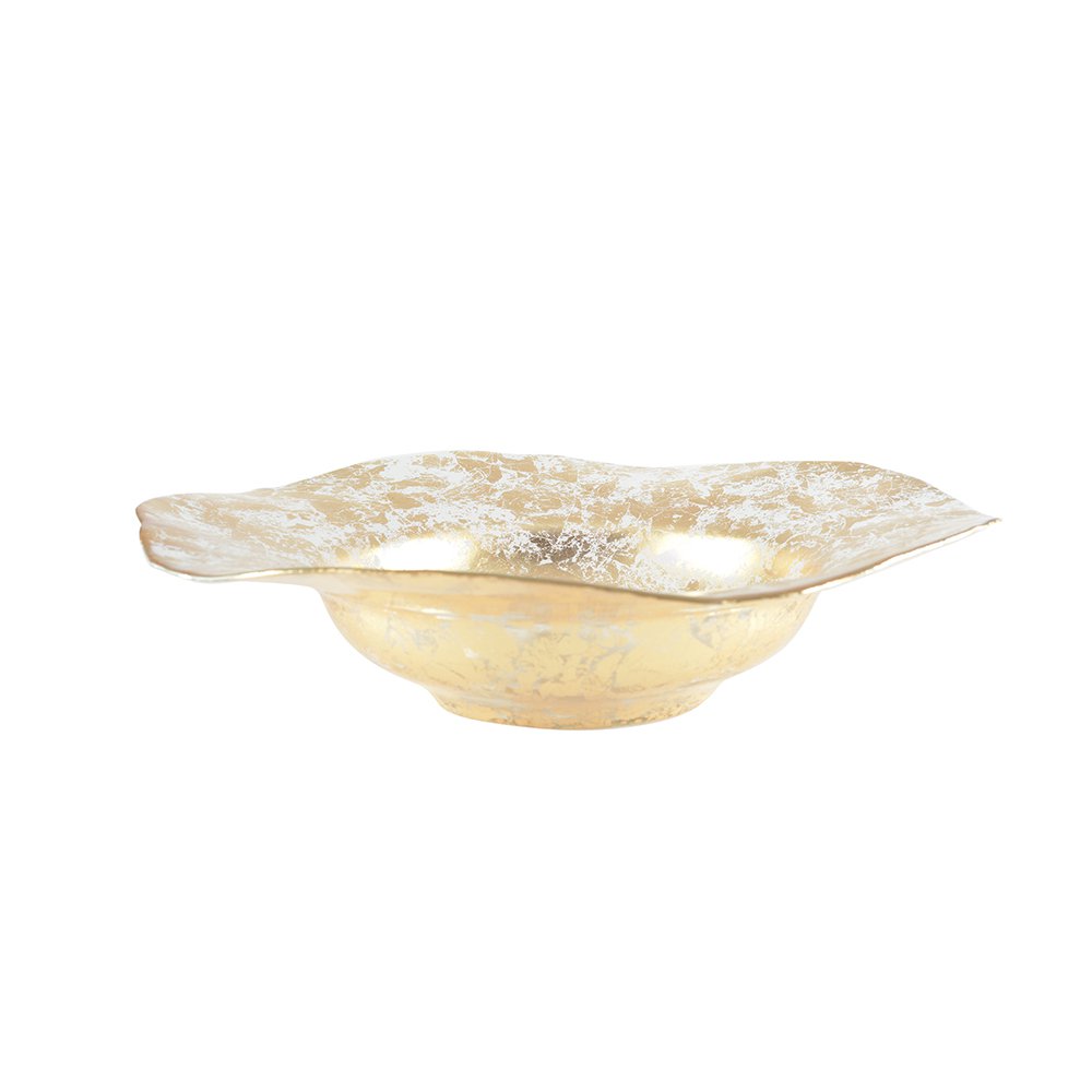 Grote gouden kanten gesneden 42x42x10cm