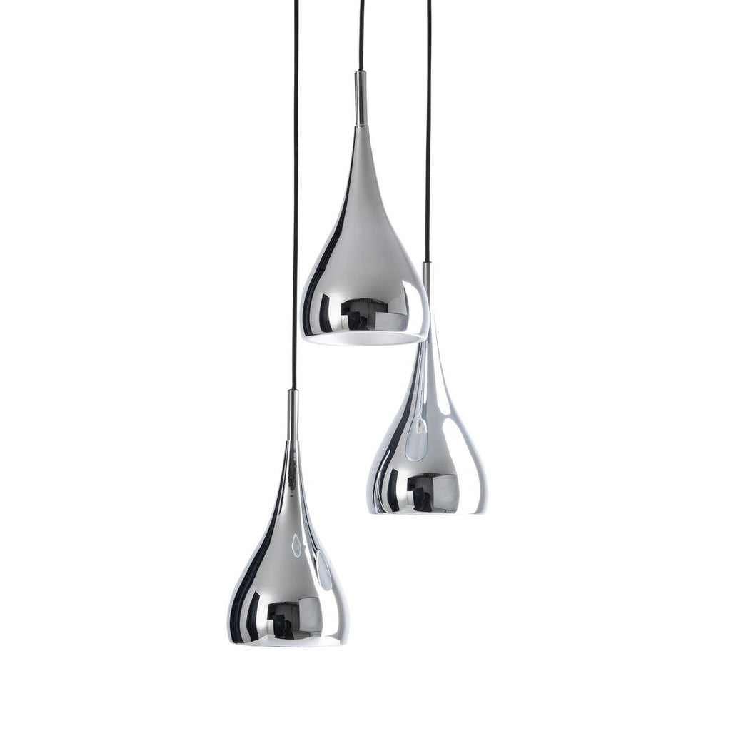 Liv · Metalen hanglamp — chroom