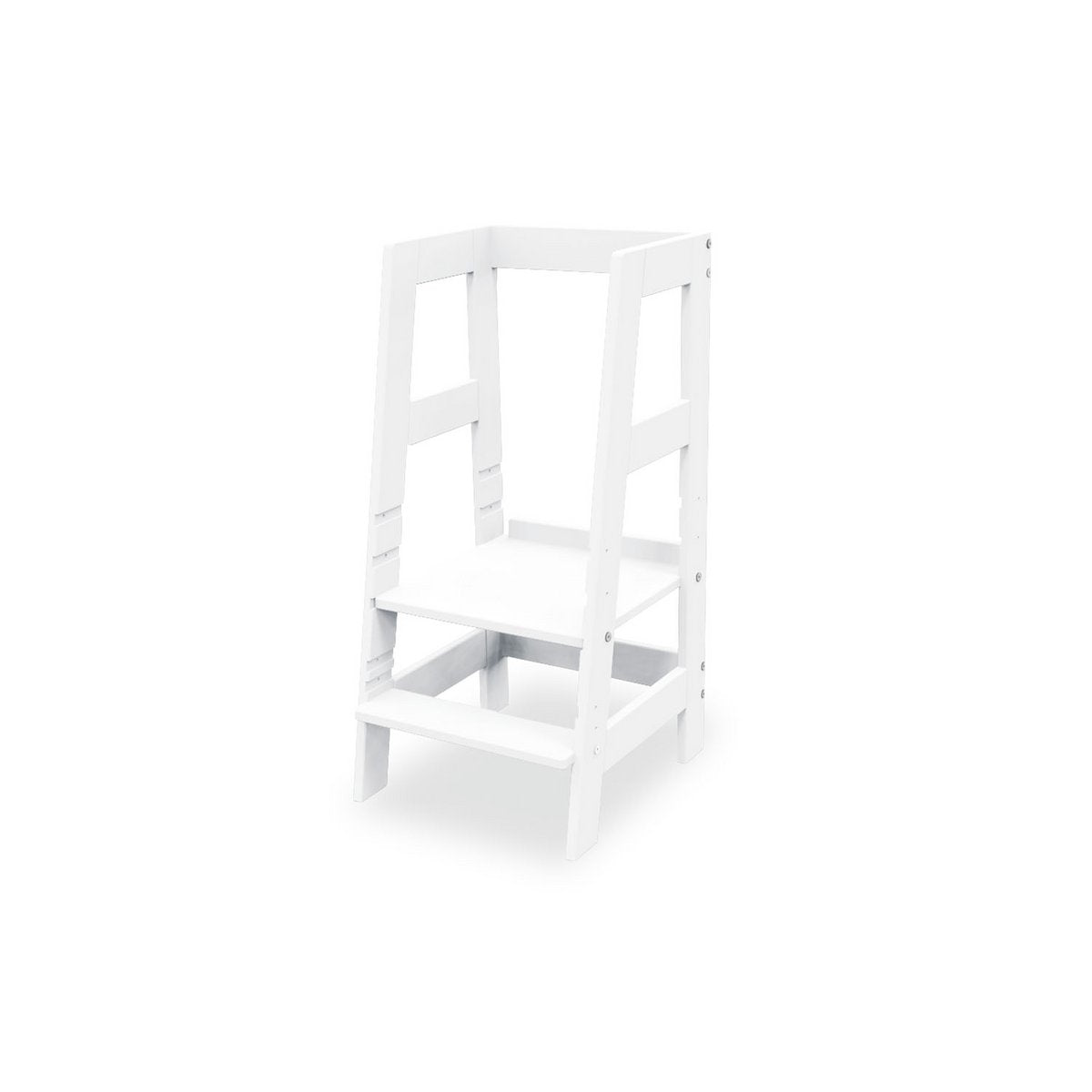 Leer Tower "Fino", wit gelakt