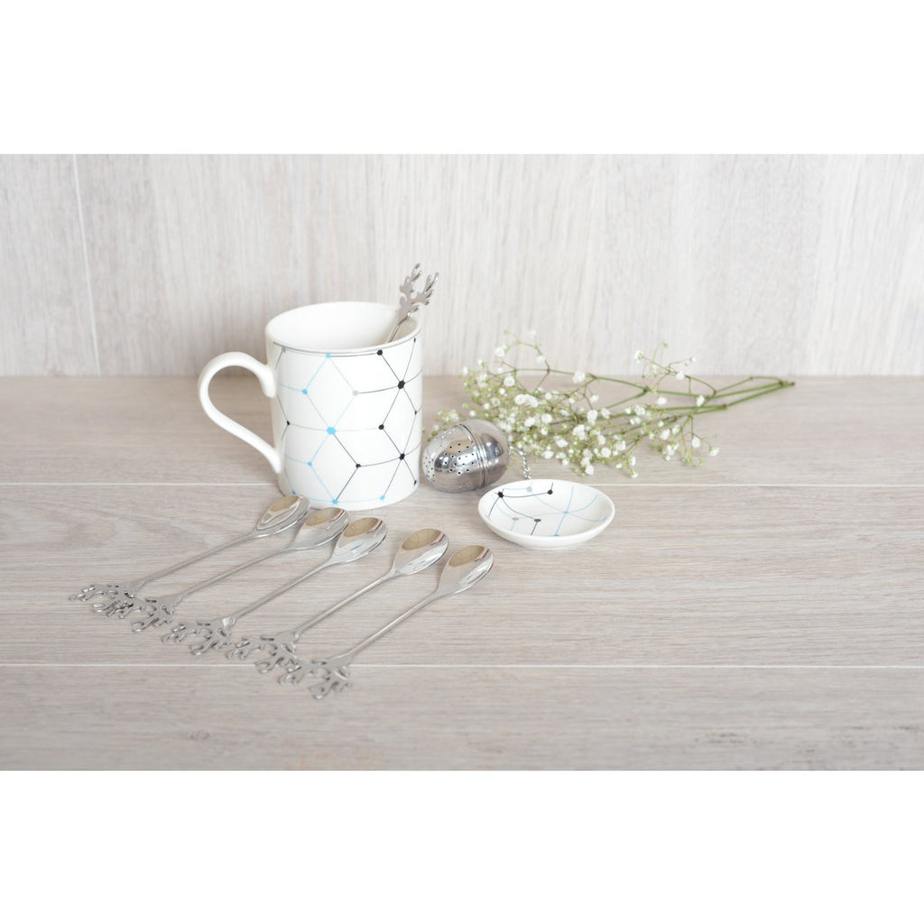 Cerf Silver Spoon - veel van 6