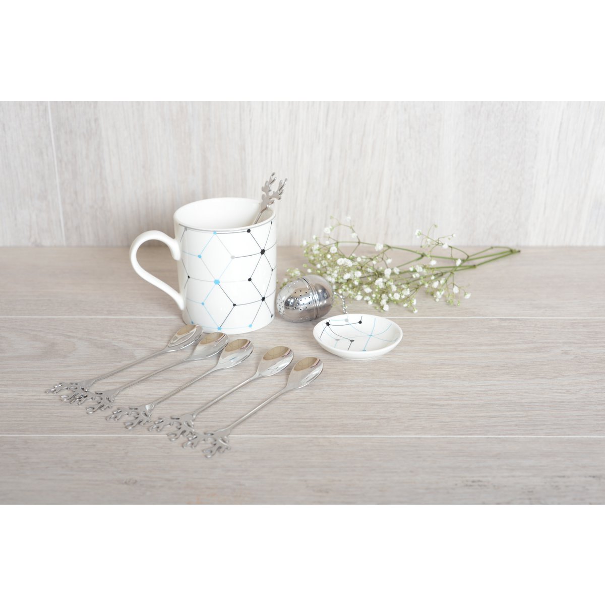 Cerf Silver Spoon - veel van 6