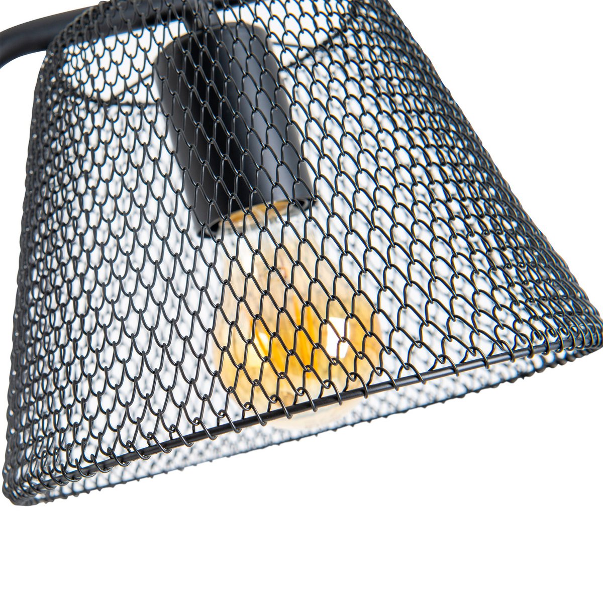 Liv · Metalen tafellamp — zwart