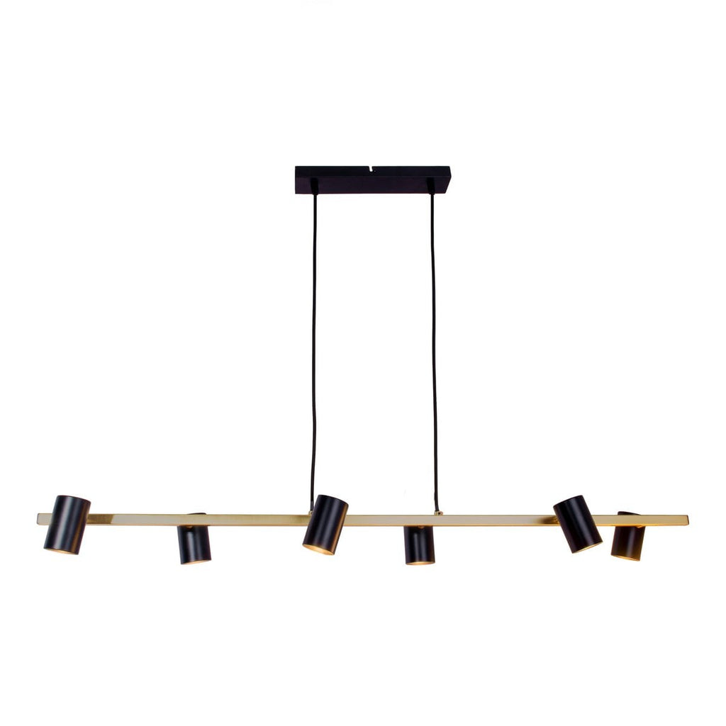 Liv · Messing hanglamp — zwart