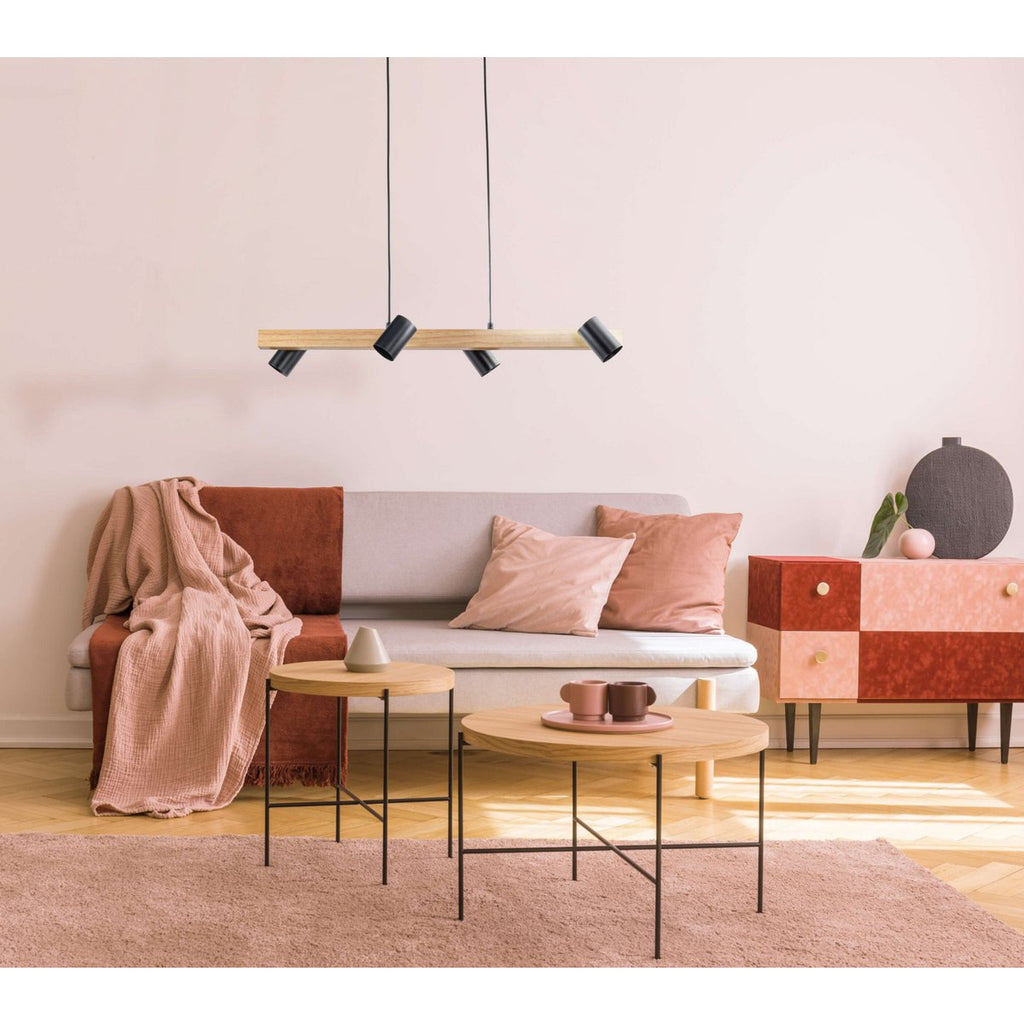 Liv · Metalen hanglamp — zwart