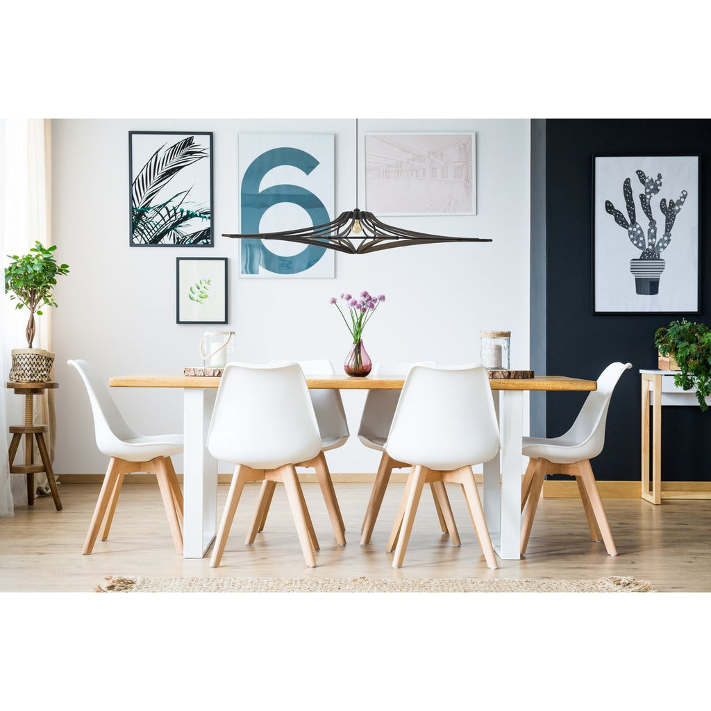 Liv · Metalen hanglamp — zwart