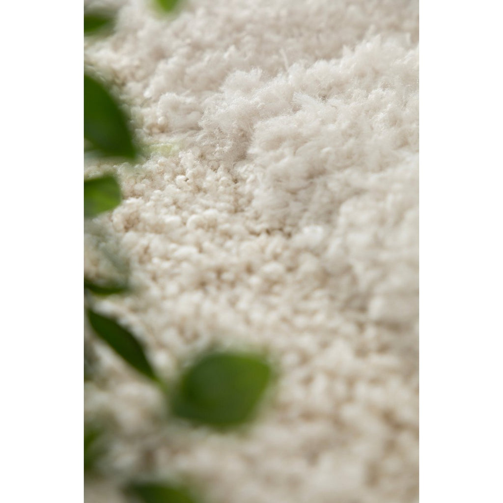 Dikke ruige tapijt in gerecycled polyester met arcadia -reliëf