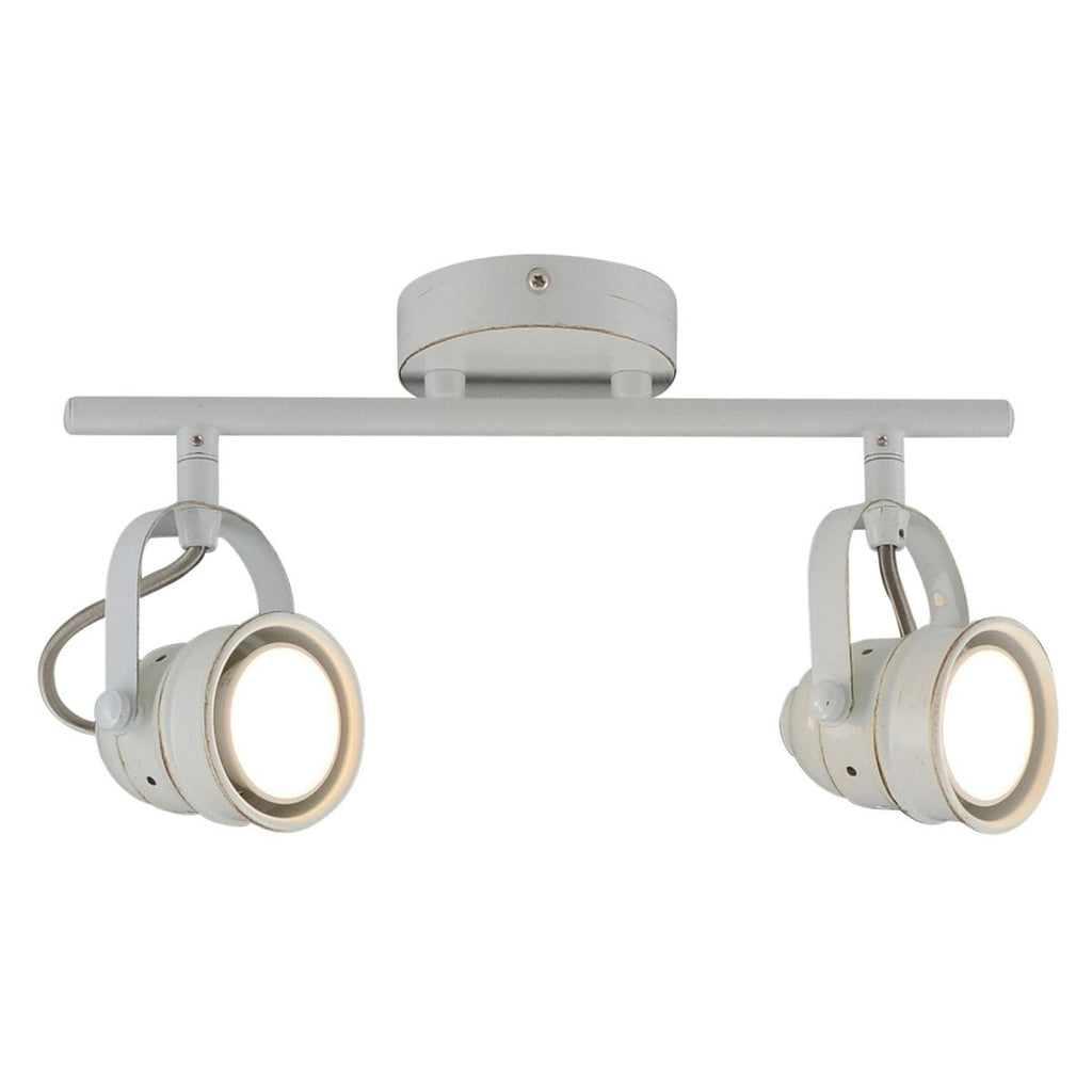 2 -Ser LED -plafondspot "Shabspo" 2x Gu10, Max.