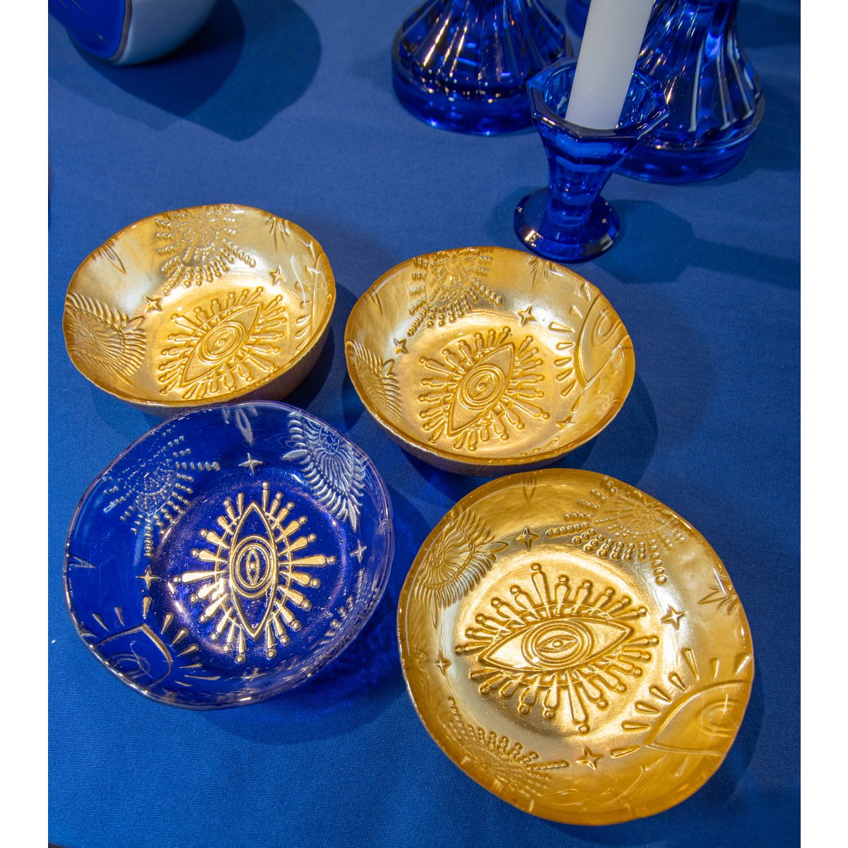 Golden Eye Cup 10x10x2cm