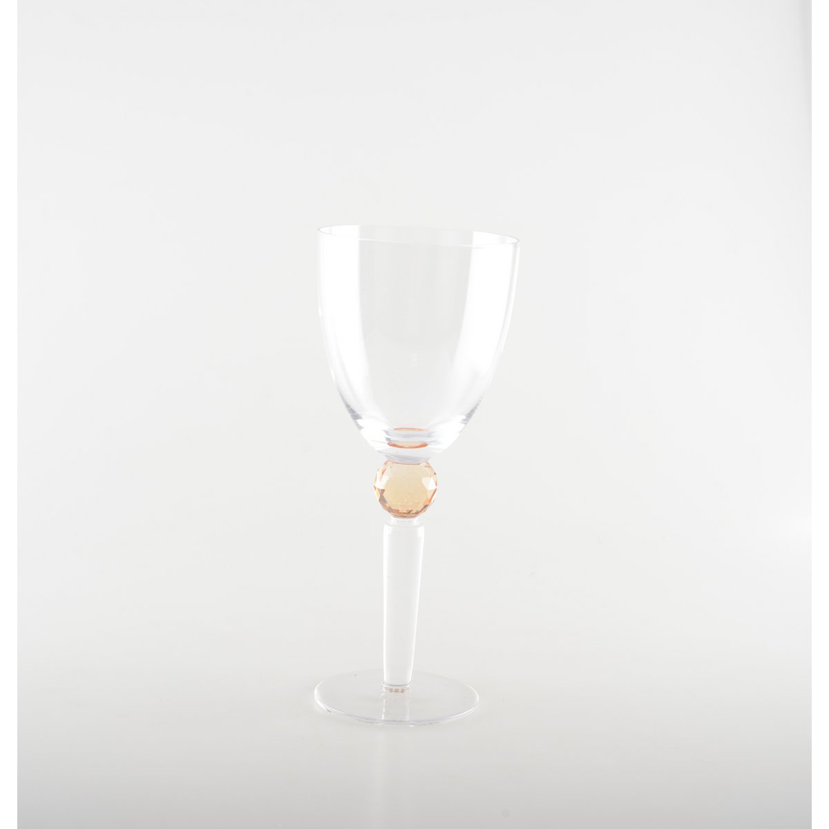 Wijnglazen met ronde diamantvoet 4 kleuren - veel van 4