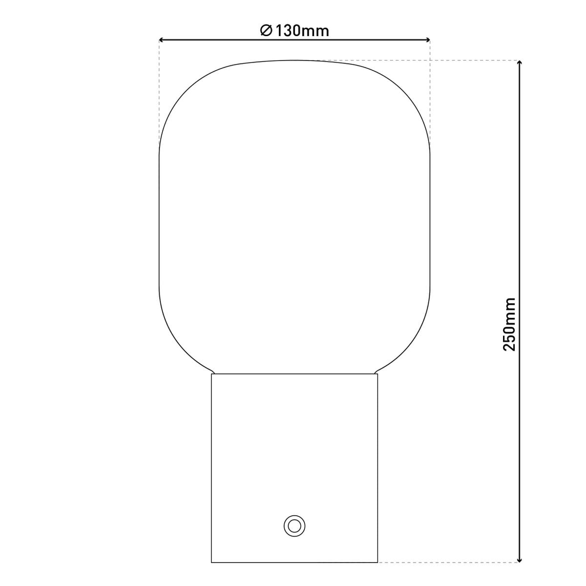 Liv · Houten decoratielamp