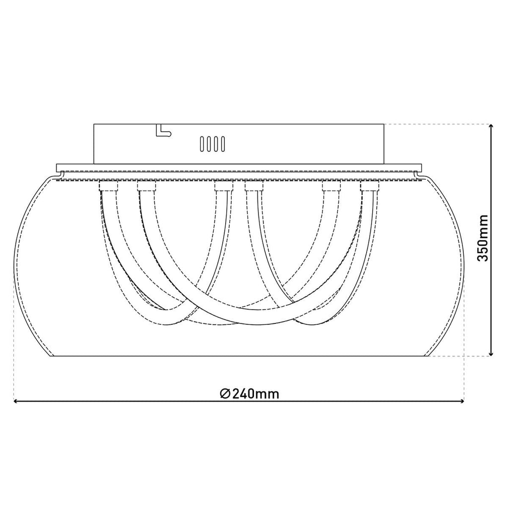 Liv · Houten plafondlamp
