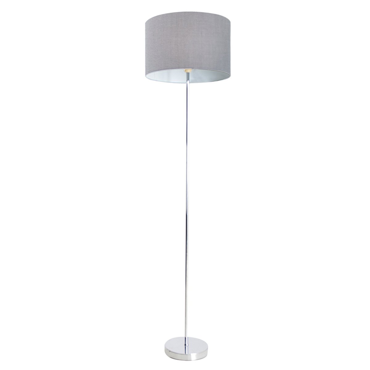 Liv · Metalen vloerlamp — grijs
