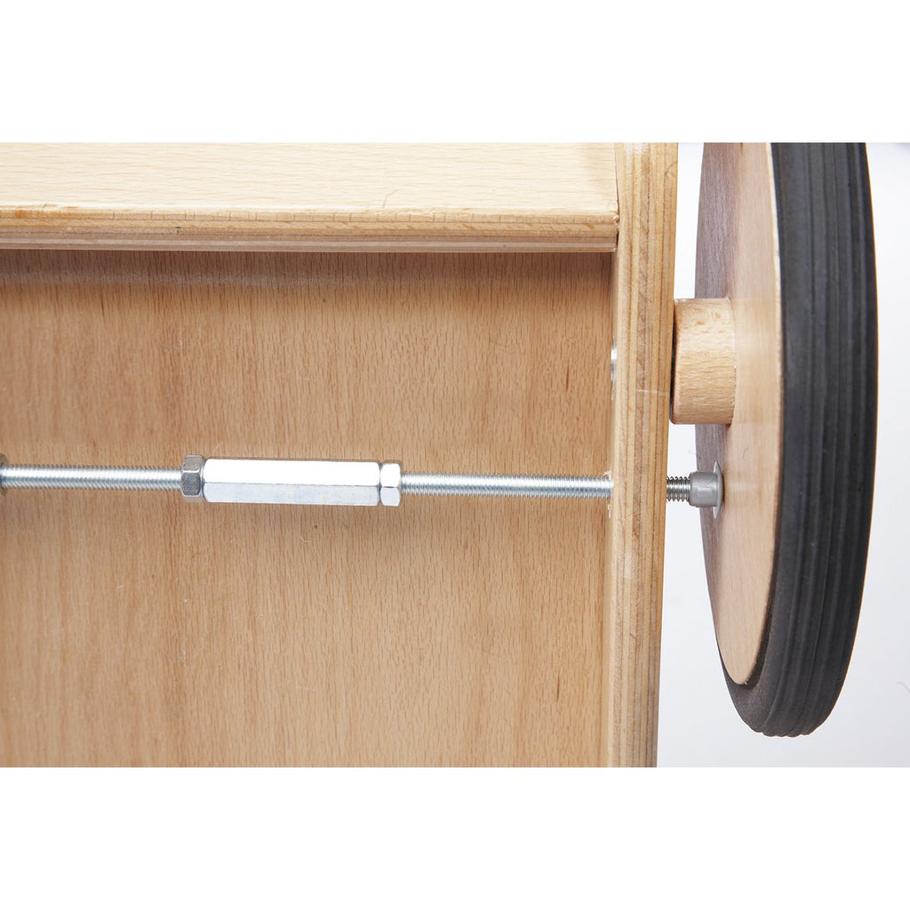 Leren Walker "uli", wit