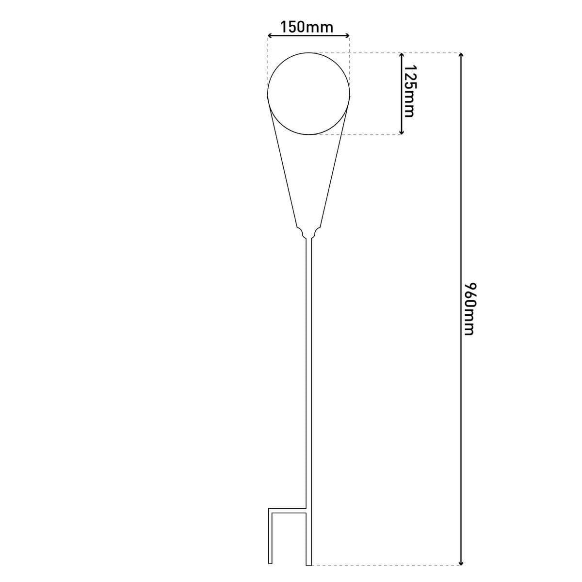 Liv · Messing buitenlamp