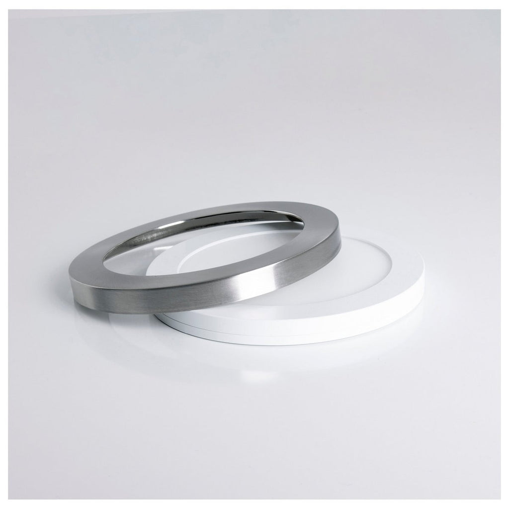 Liv · Metalen plafondlamp — chroom