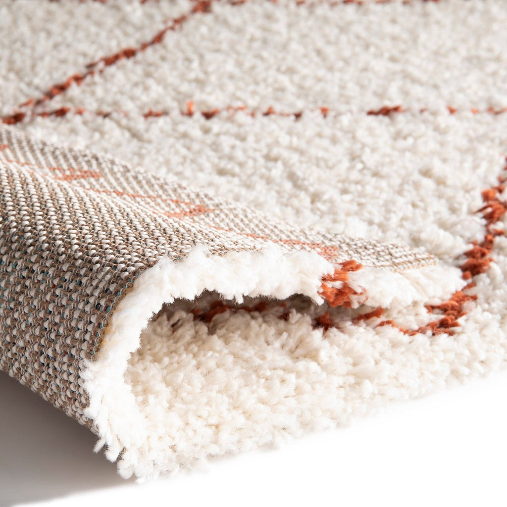 Zacht en volumineus ruige tapijt voor warm interieur tifin