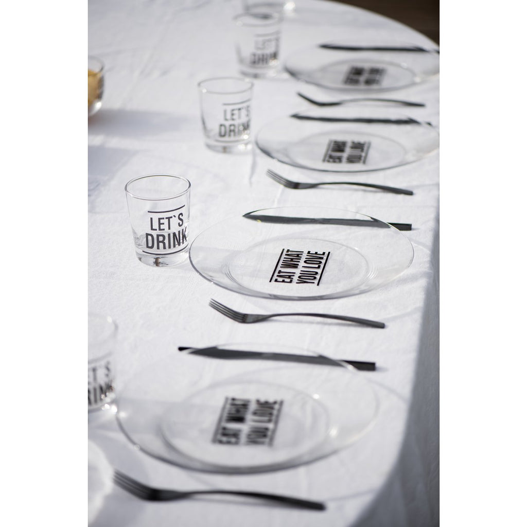 Huisvrouw 24 glanzende zwarte stukken