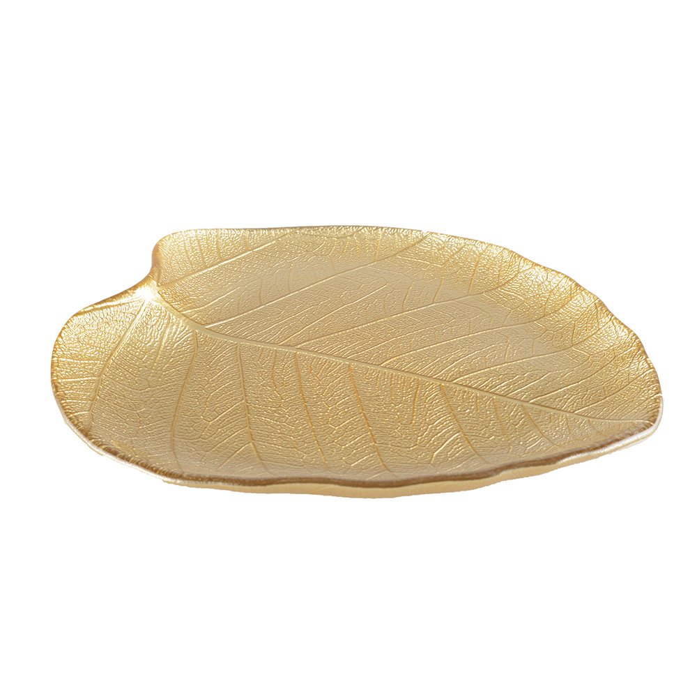 Groot goudmodelgoudblad cup 27x24x2,5 cm