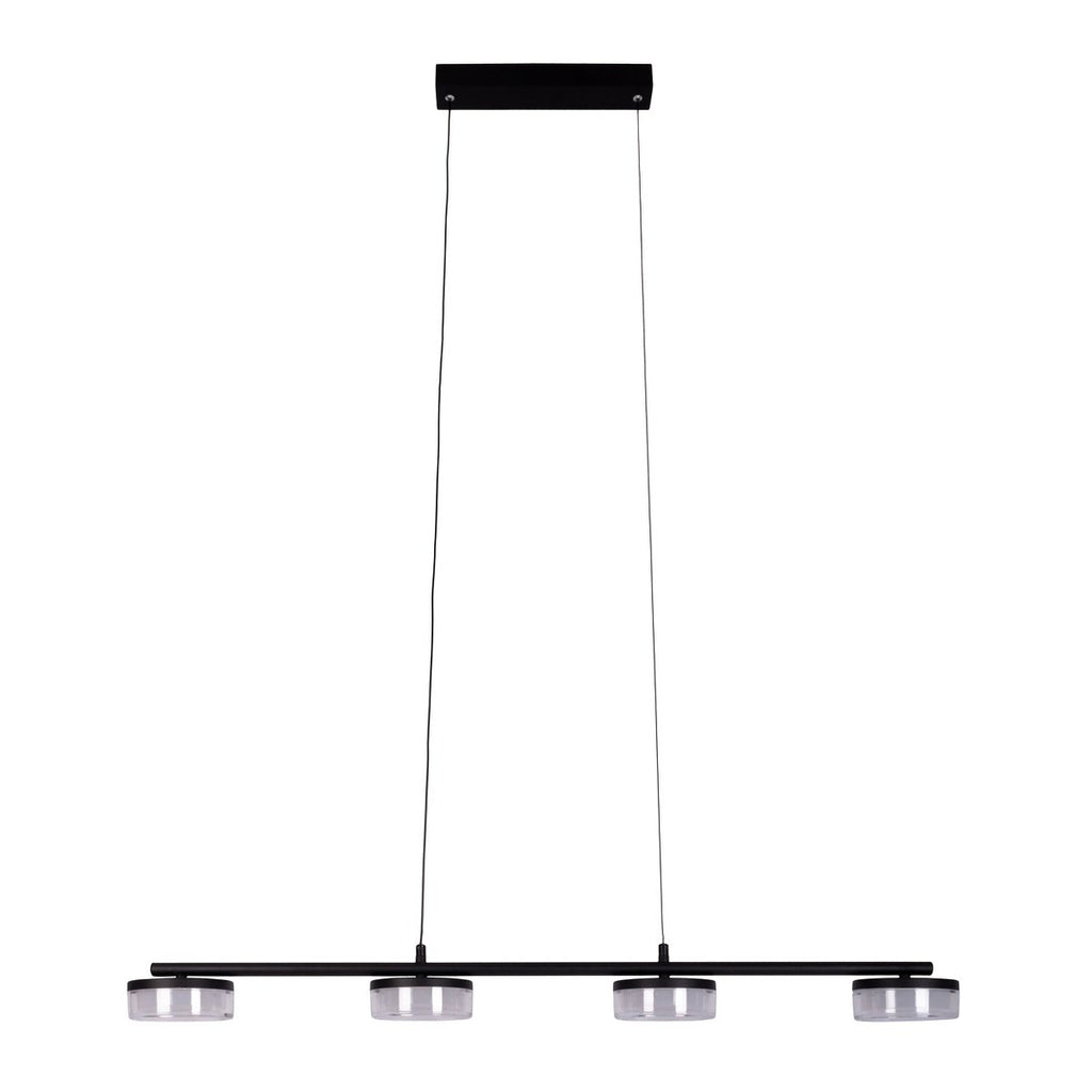 Liv · Glazen hanglamp — zwart