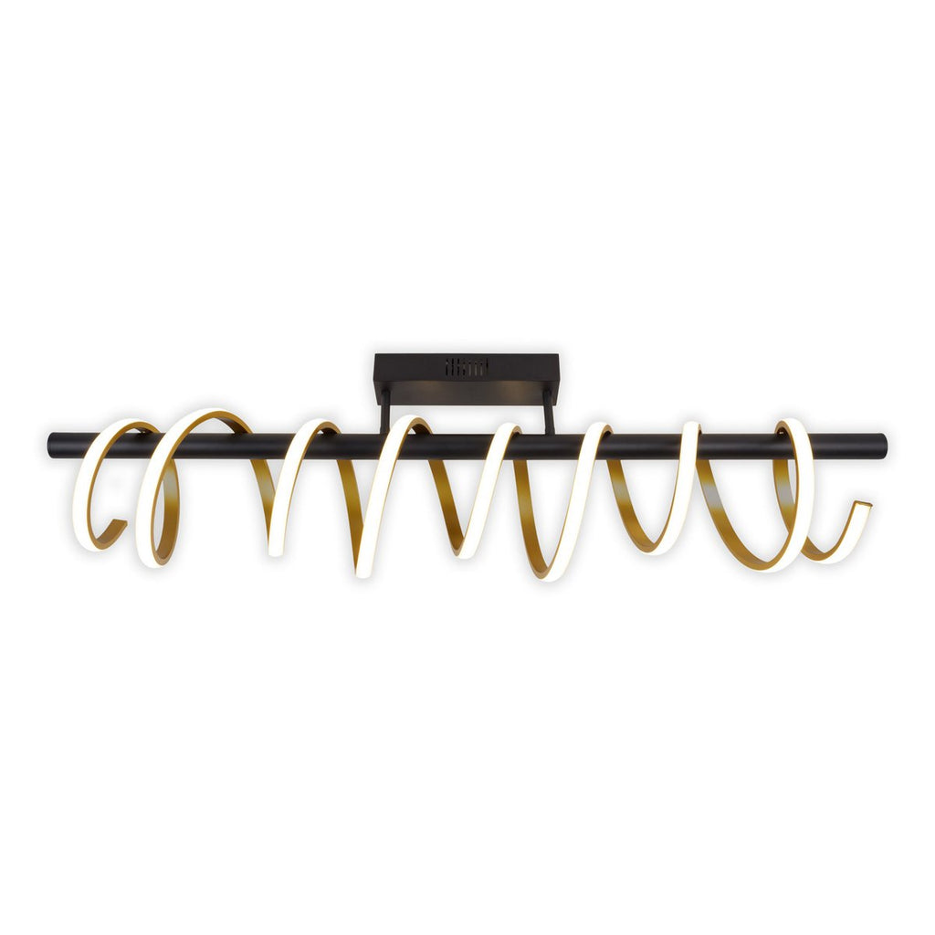 Liv · Metalen plafondlamp — zwart